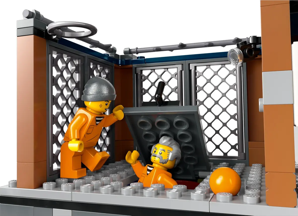 LEGO City 60419 Police Prison Island set, image 7
