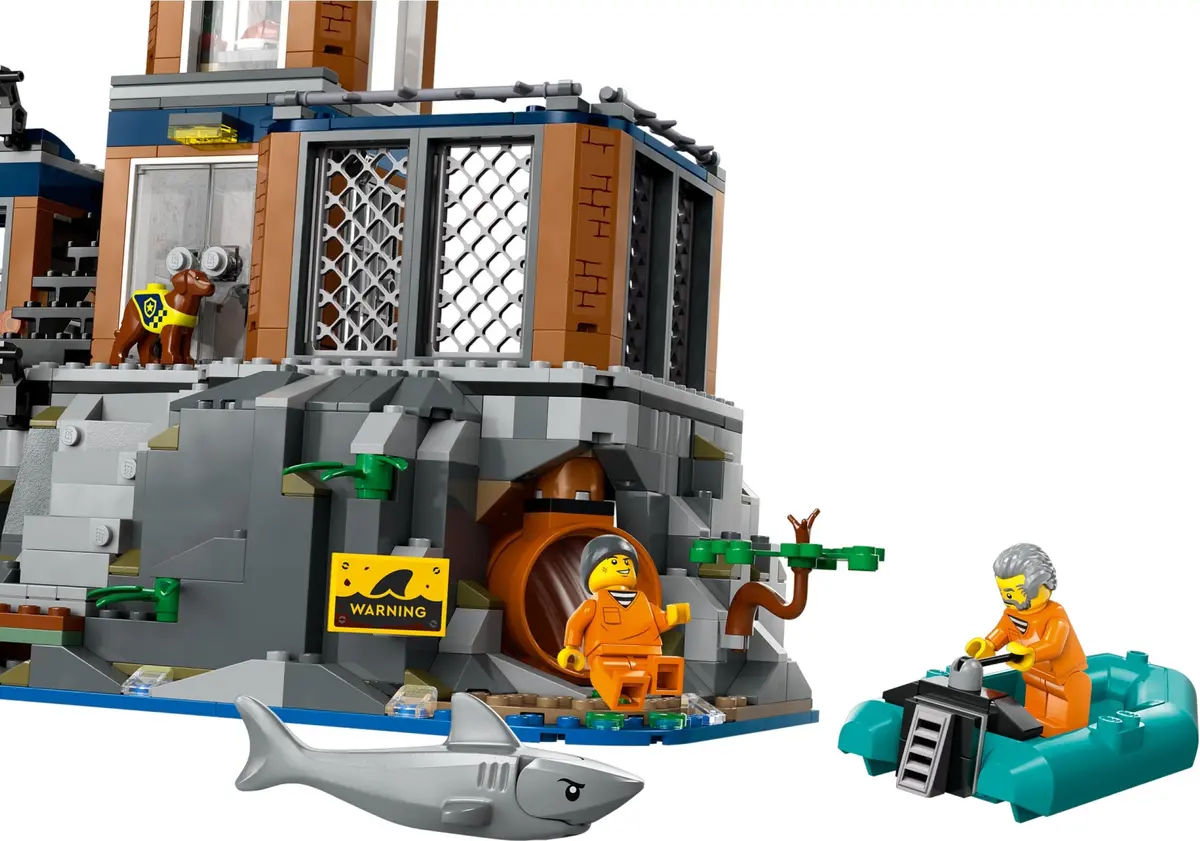 LEGO City 60419 Police Prison Island set, image 5