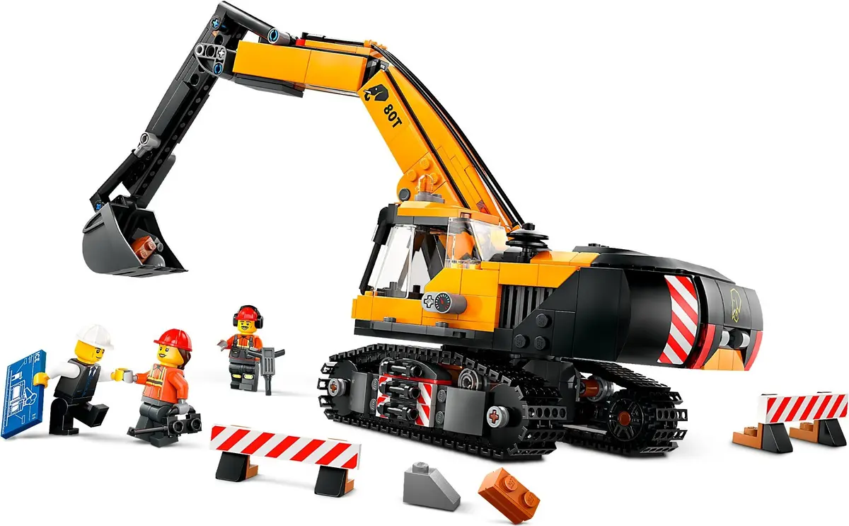 LEGO City 60420 Construction Excavator set, image 2