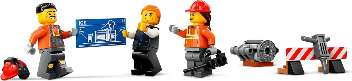 LEGO City 60420 Construction Excavator set, image 5