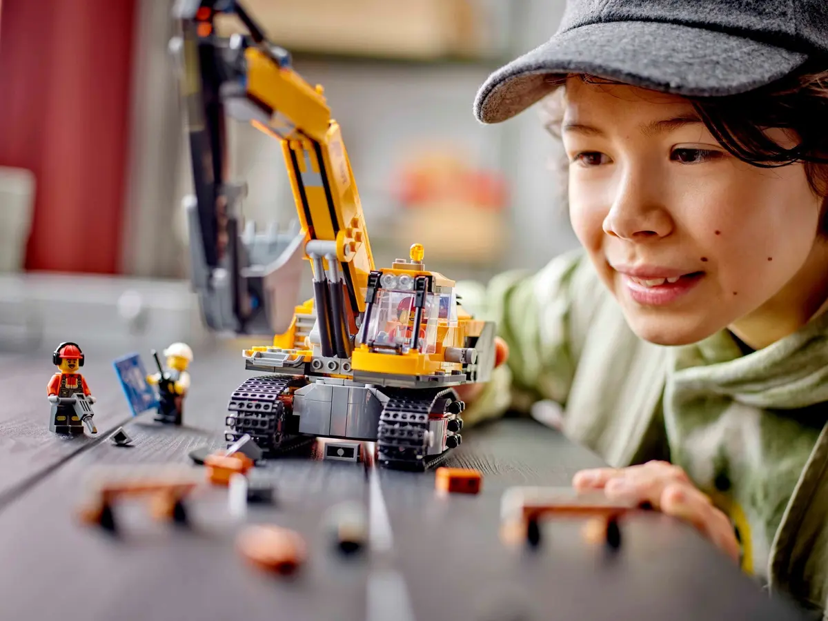LEGO City 60420 Construction Excavator set, image 9