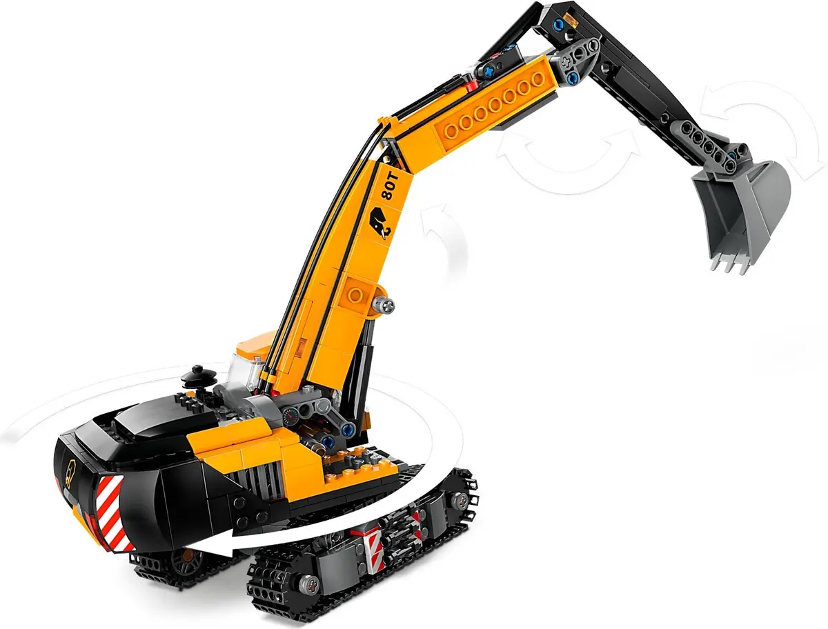 LEGO City 60420 Construction Excavator set, image 3