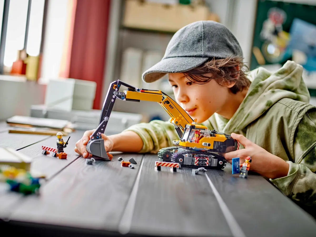 LEGO City 60420 Construction Excavator set, image 8