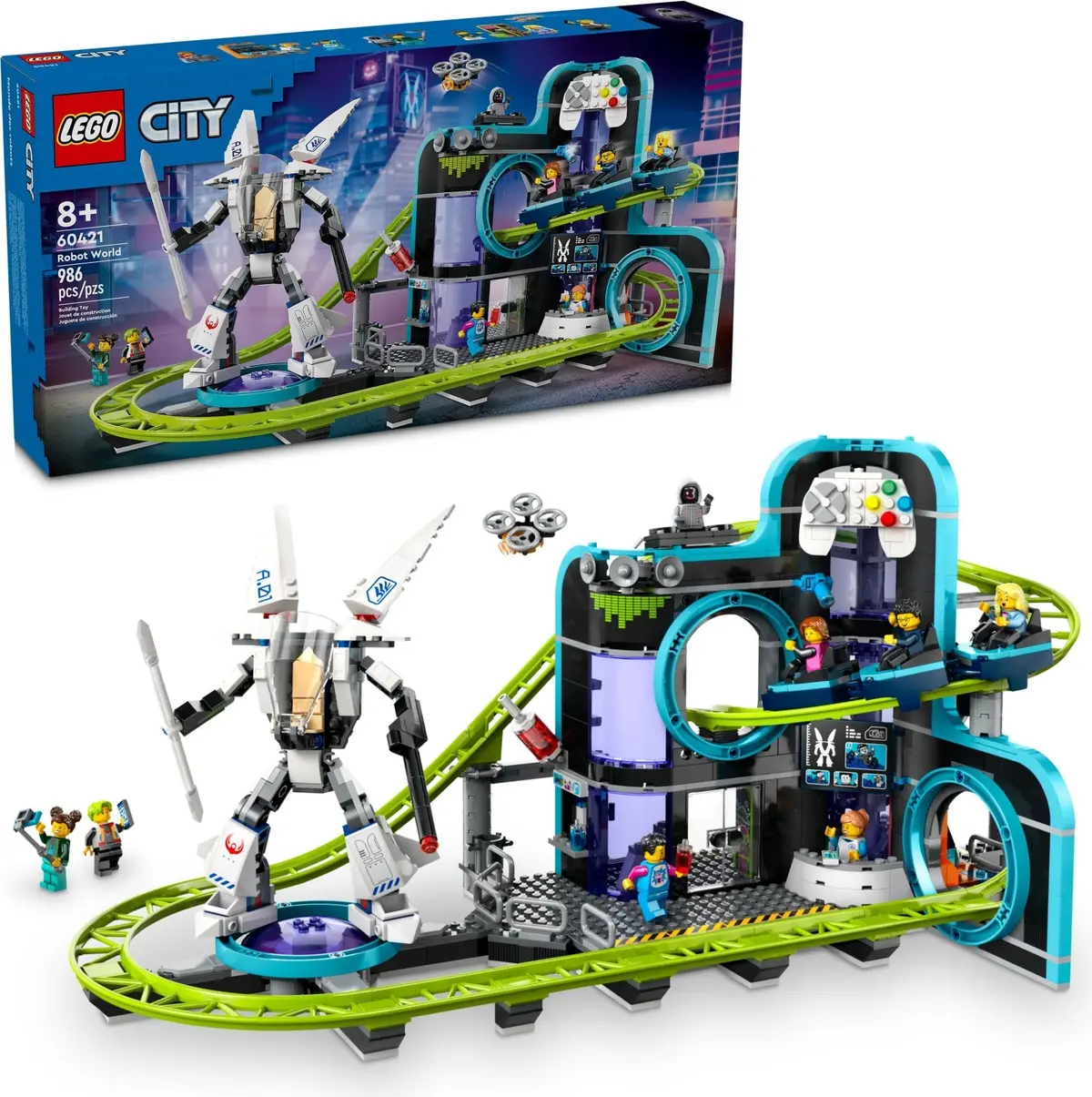 LEGO City 60421 Robot World set, image 6