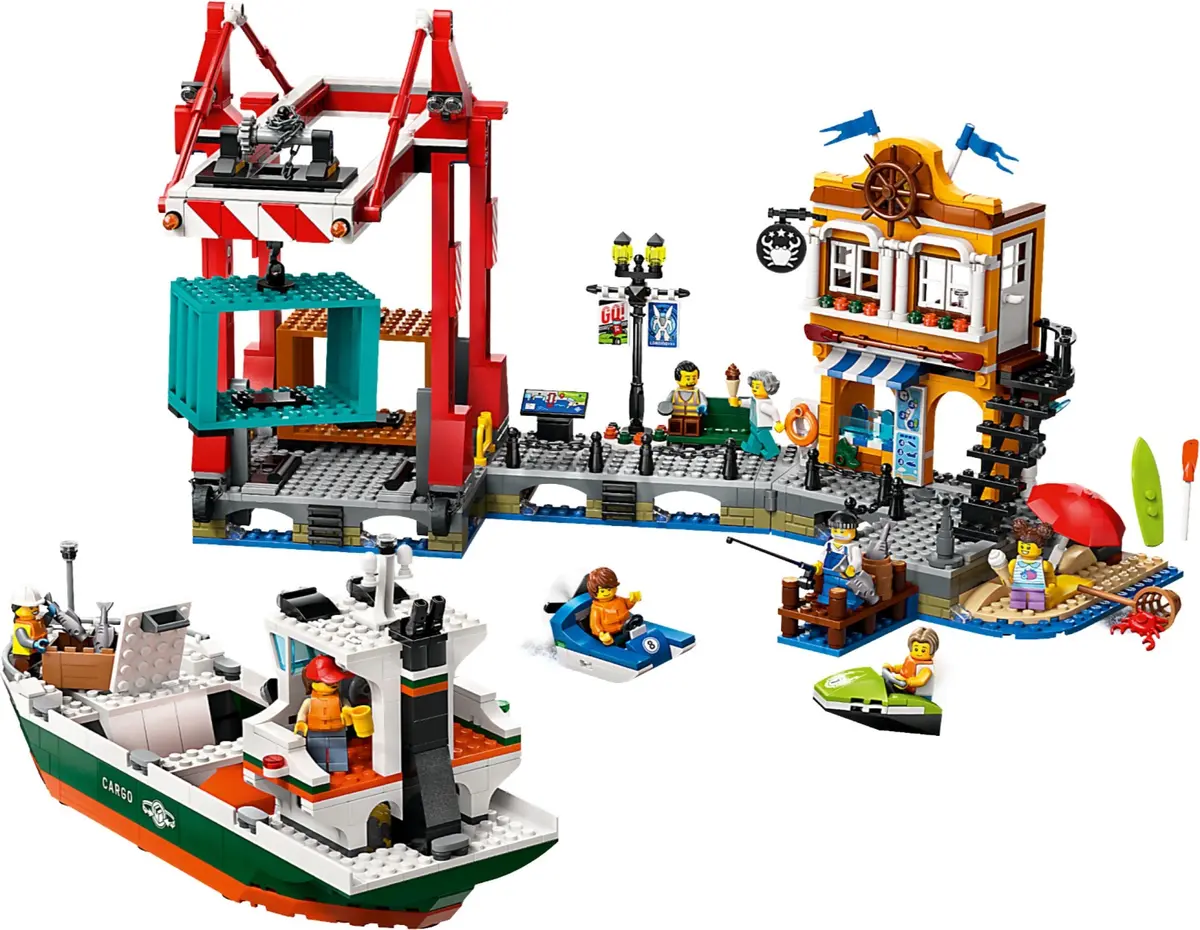 LEGO City 60422 Harbour set, image 2