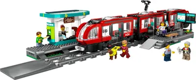 LEGO City 60423 Downtown Streetcar set