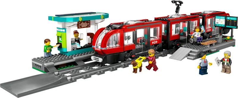 LEGO City 60423 Downtown Streetcar set