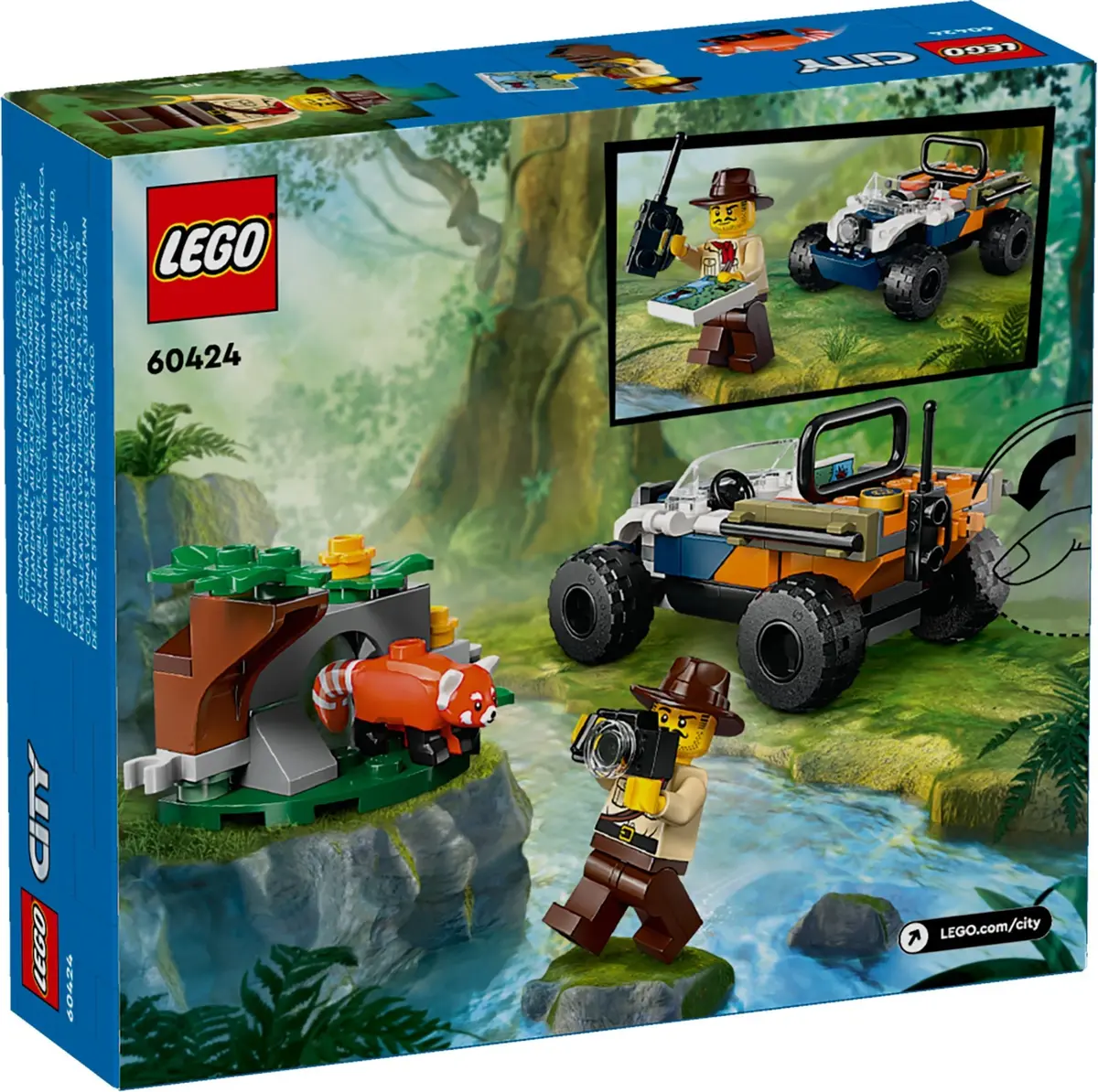 LEGO City 60424 Jungle Explorer ATV set, image 5