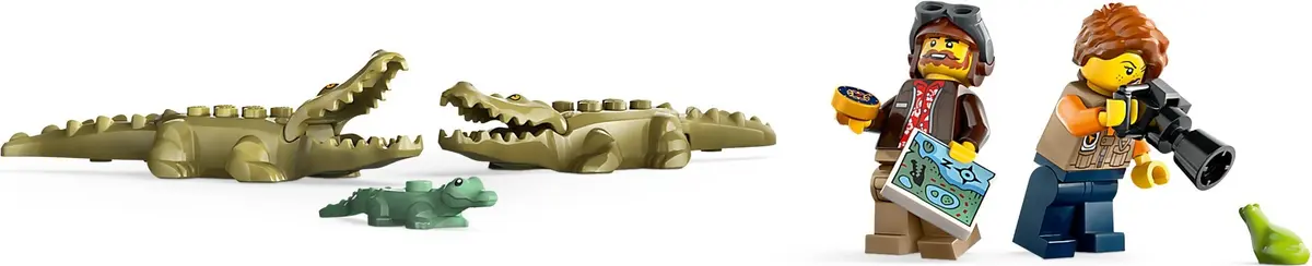 LEGO City 60425 Jungle Explorer Water Plane set, image 4