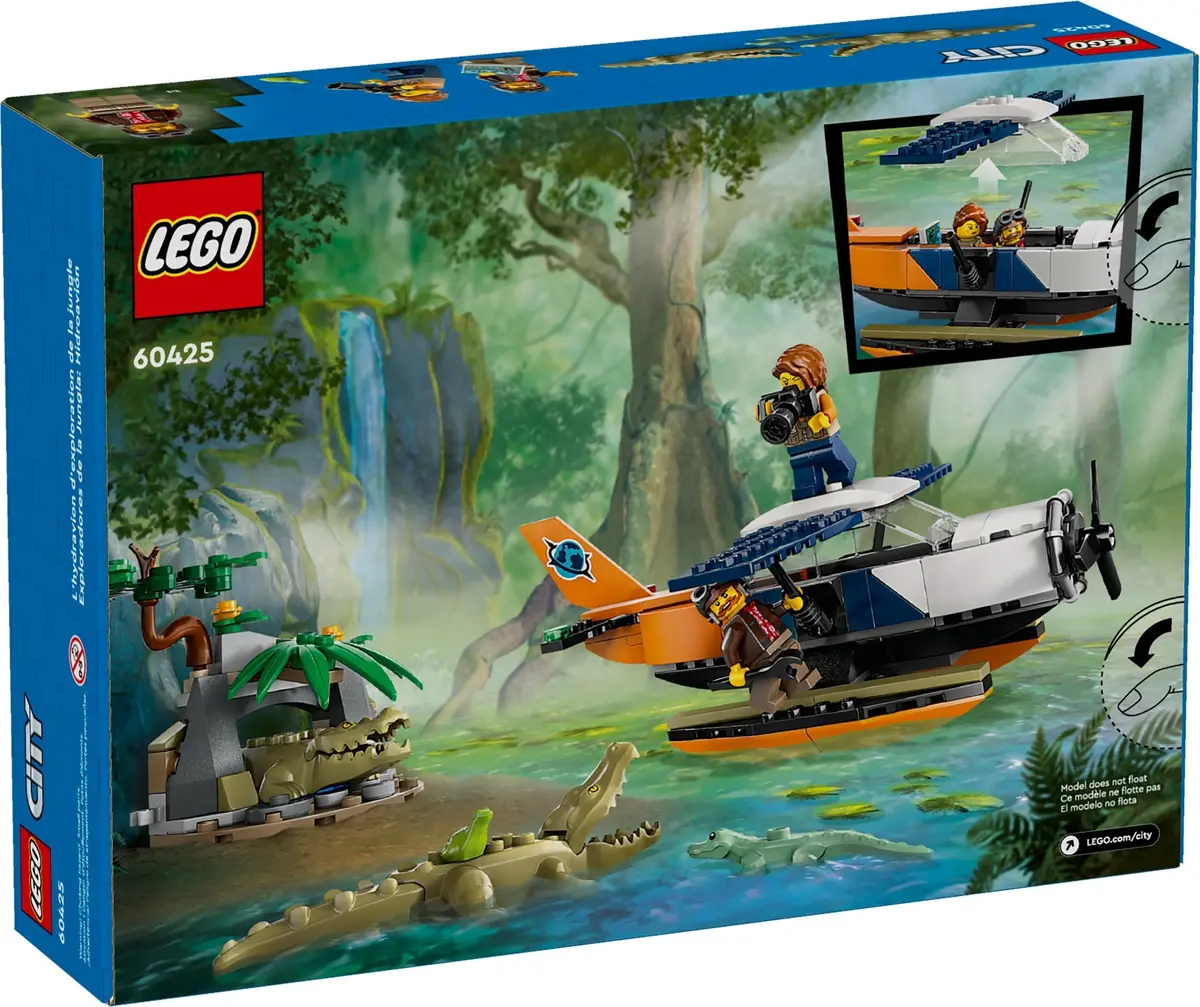 LEGO City 60425 Jungle Explorer Water Plane set, image 5