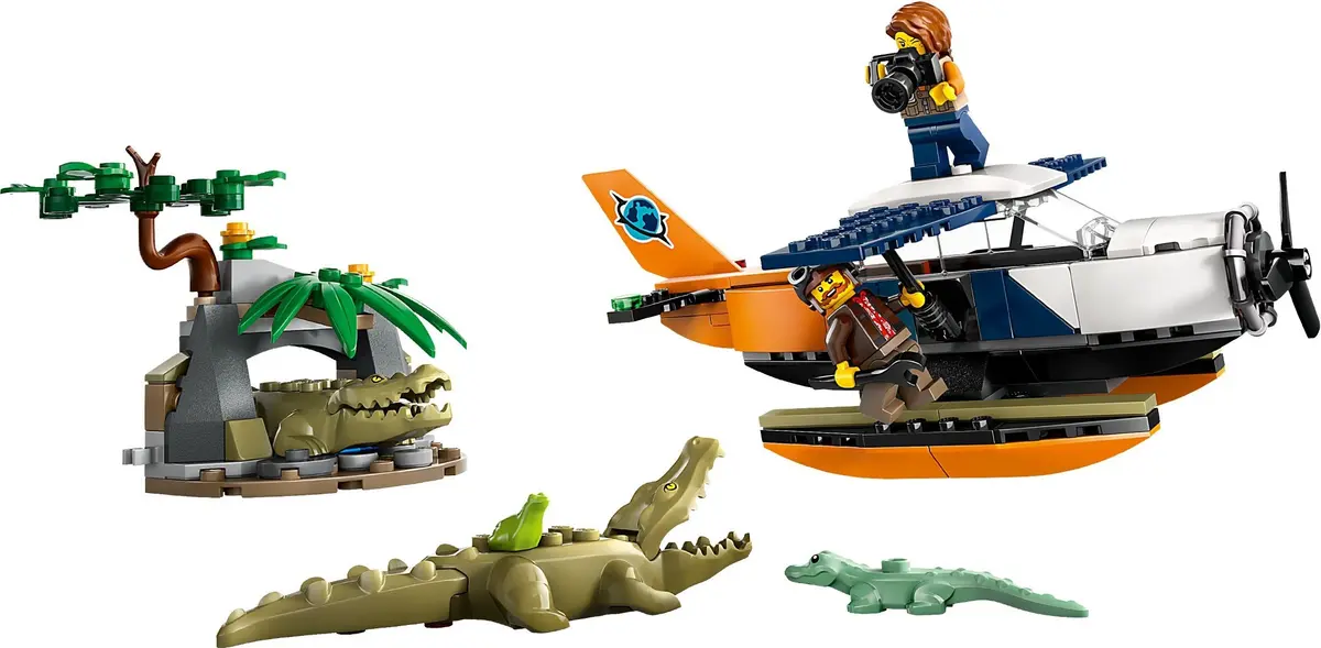 LEGO City 60425 Jungle Explorer Water Plane set, image 2