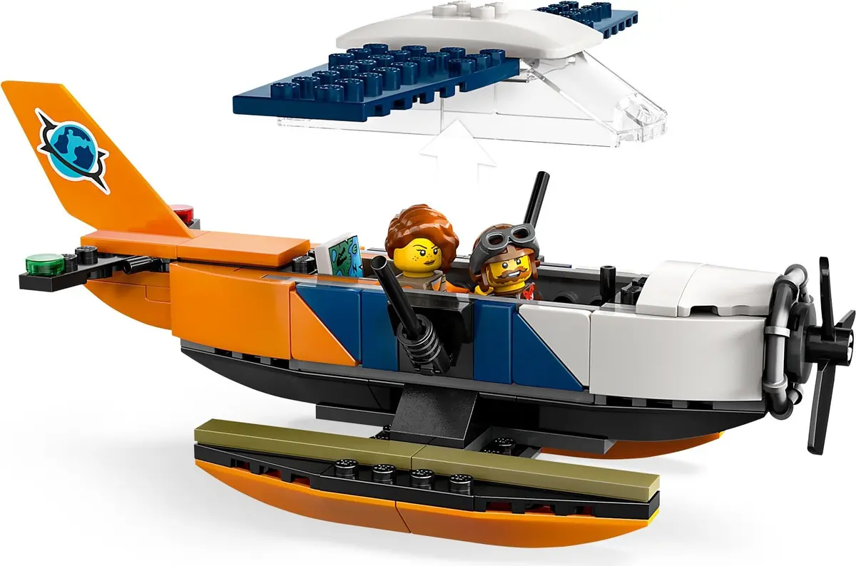 LEGO City 60425 Jungle Explorer Water Plane set, image 3