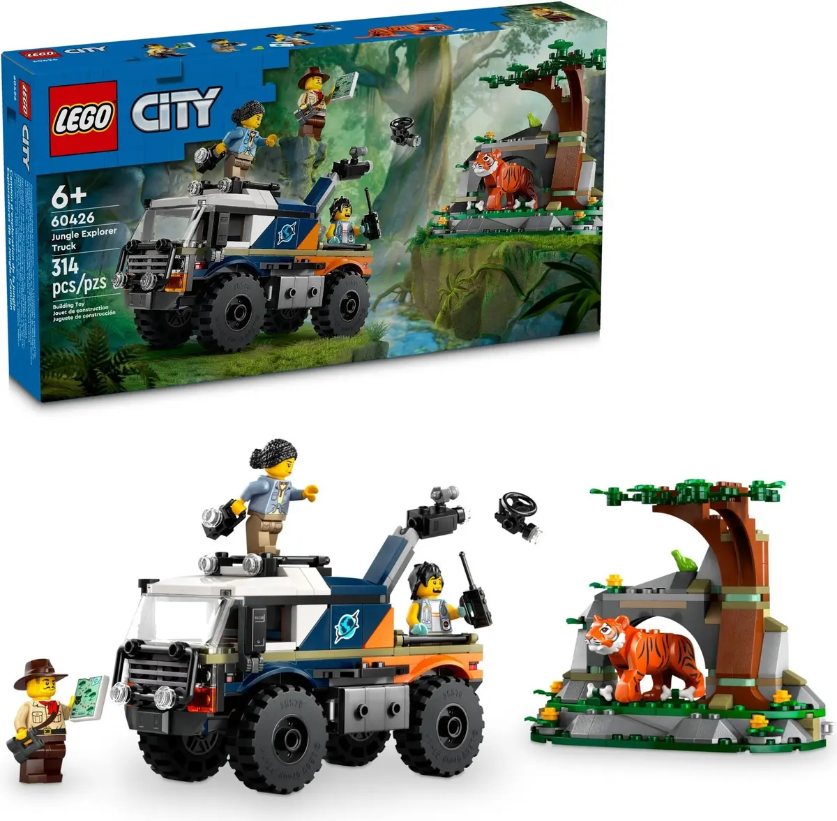 LEGO City 60426 Jungle Explorer Truck set, image 6