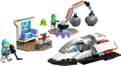LEGO City 60429 Spaceship and Asteroid Discovery set