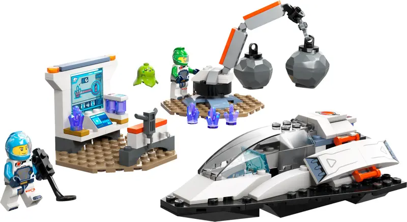 LEGO City 60429 Spaceship and Asteroid Discovery set