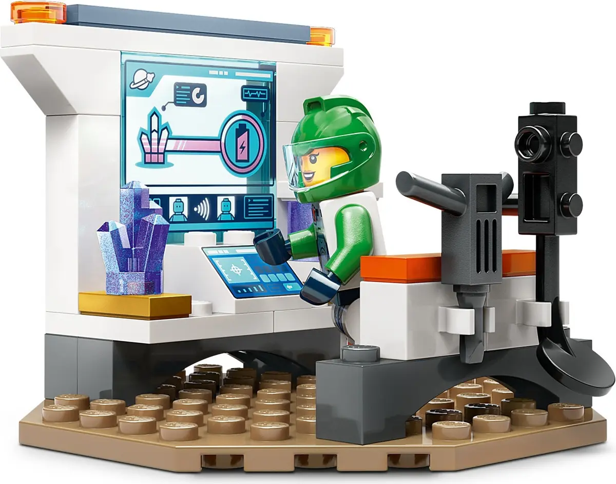 LEGO City 60429 Spaceship and Asteroid Discovery set, image 3