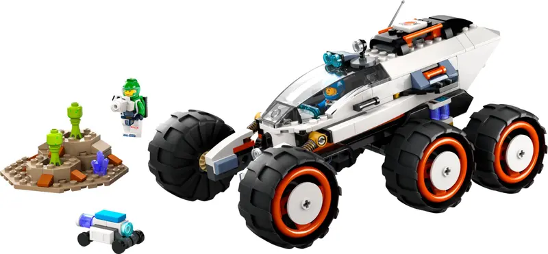 LEGO City 60431 Space Explorer Rover and Alien Life set