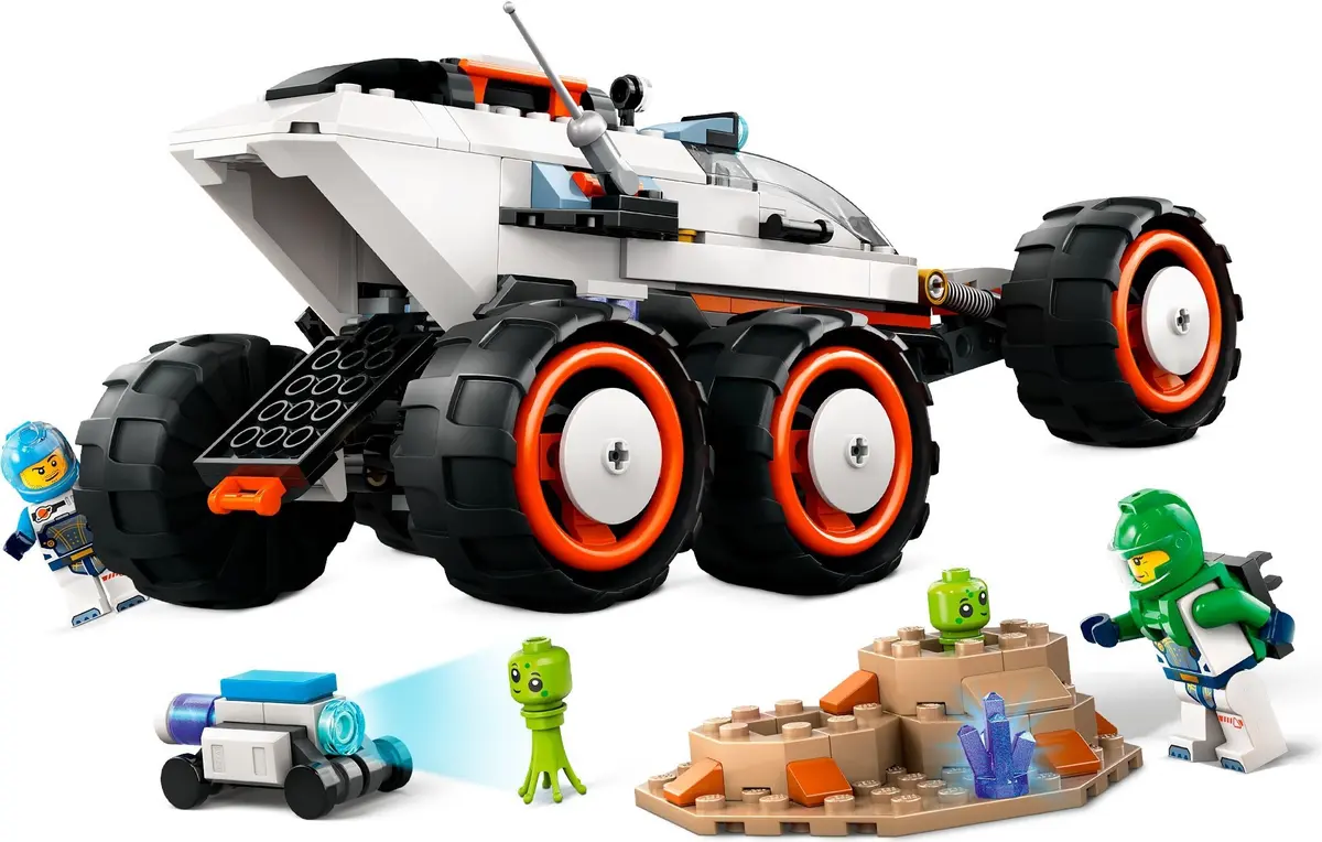 LEGO City 60431 Space Explorer Rover and Alien Life set, image 3