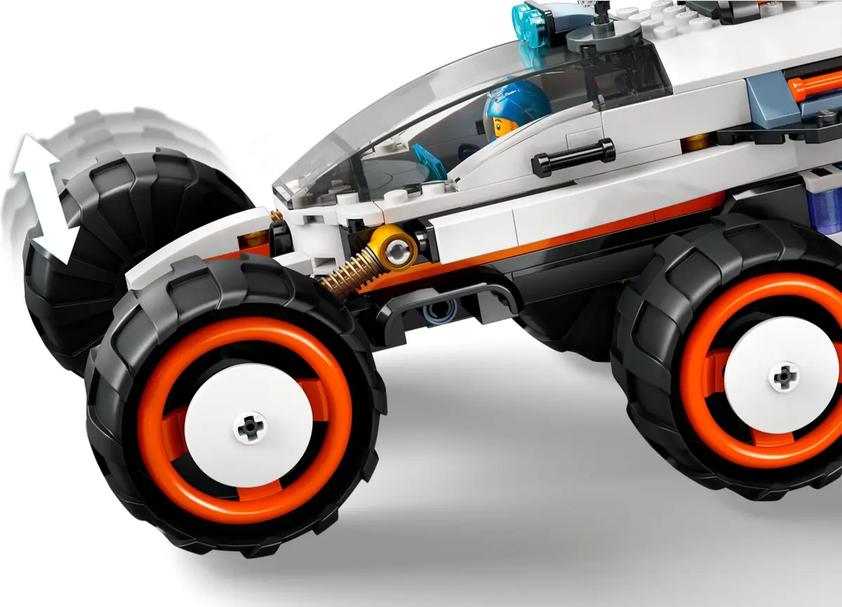 LEGO City 60431 Space Explorer Rover and Alien Life set, image 4