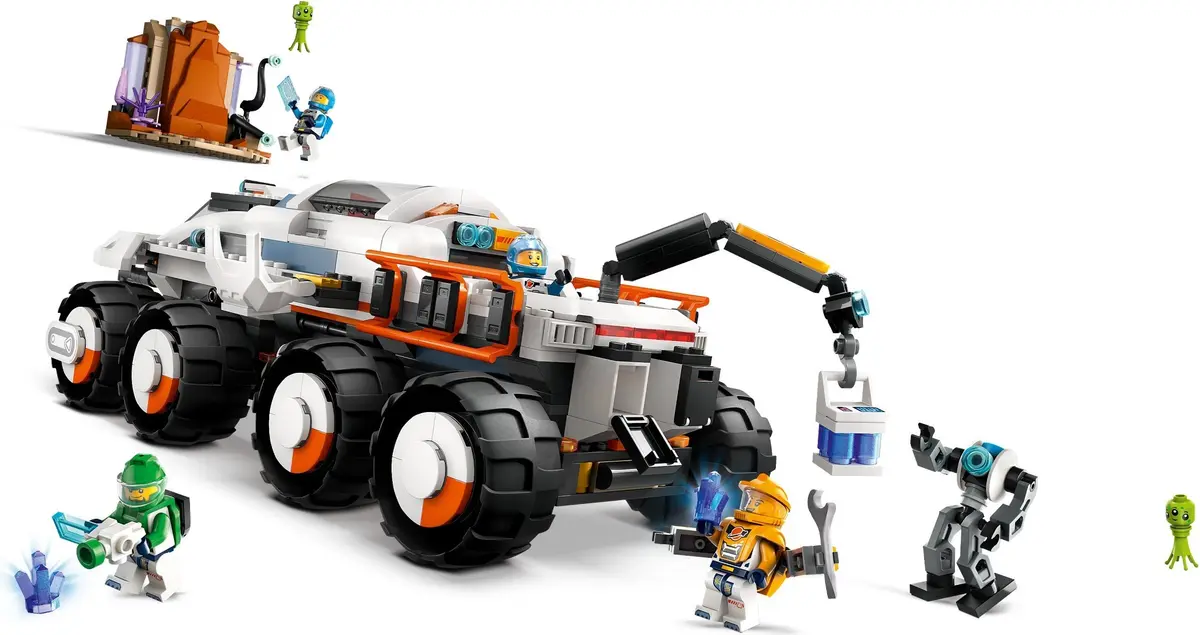 LEGO City 60432 Command Rover and Crane Loader set, image 3