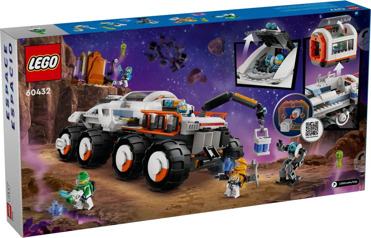 LEGO City 60432 Command Rover and Crane Loader set, image 5