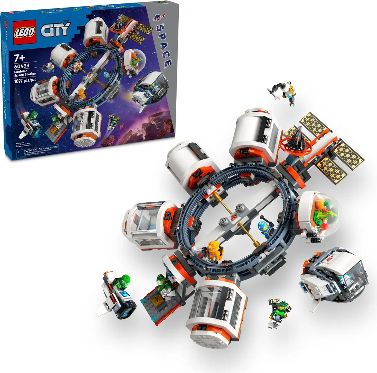 LEGO City 60433 Modular Space Station set, image 2