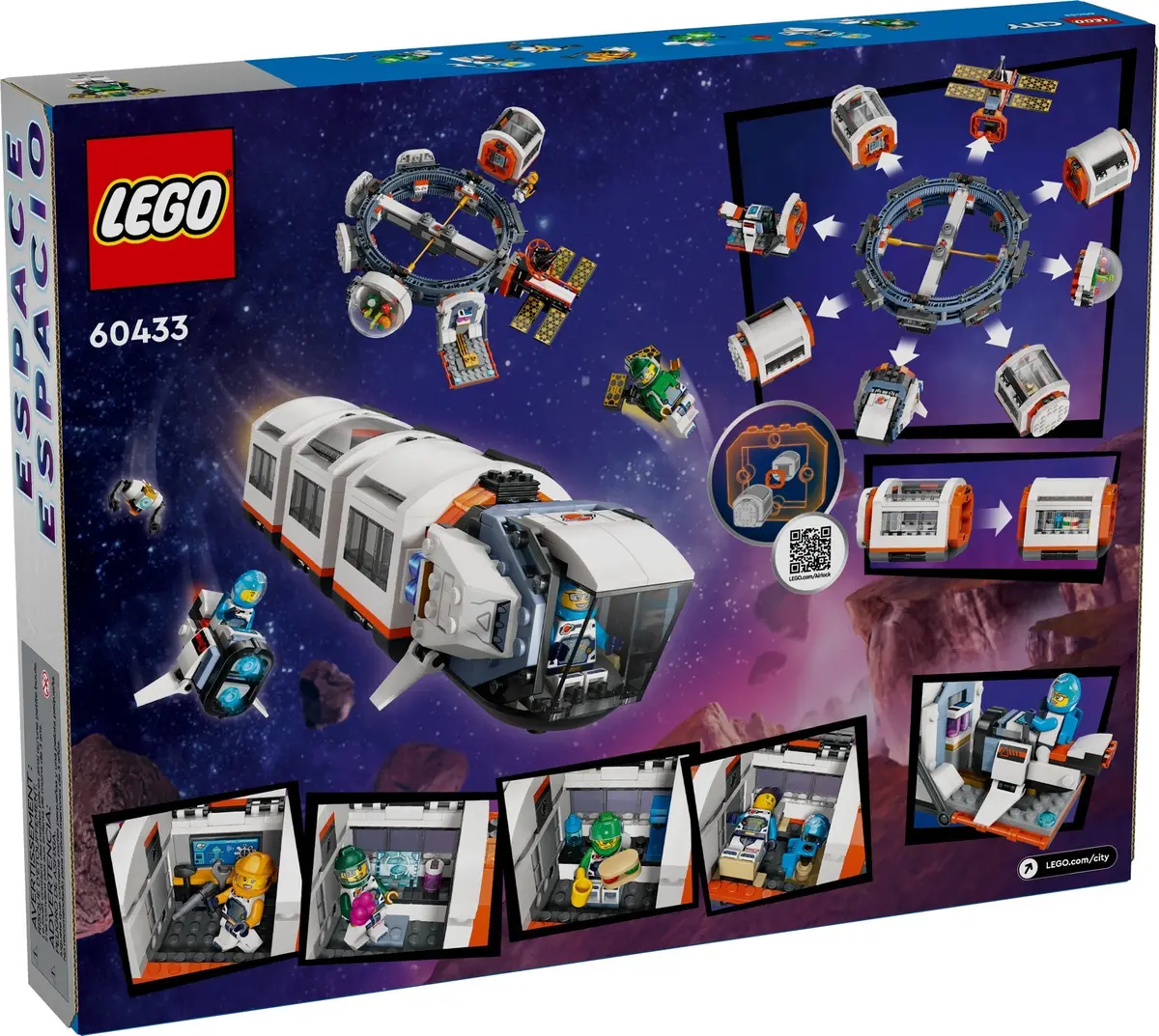 LEGO City 60433 Modular Space Station set, image 13