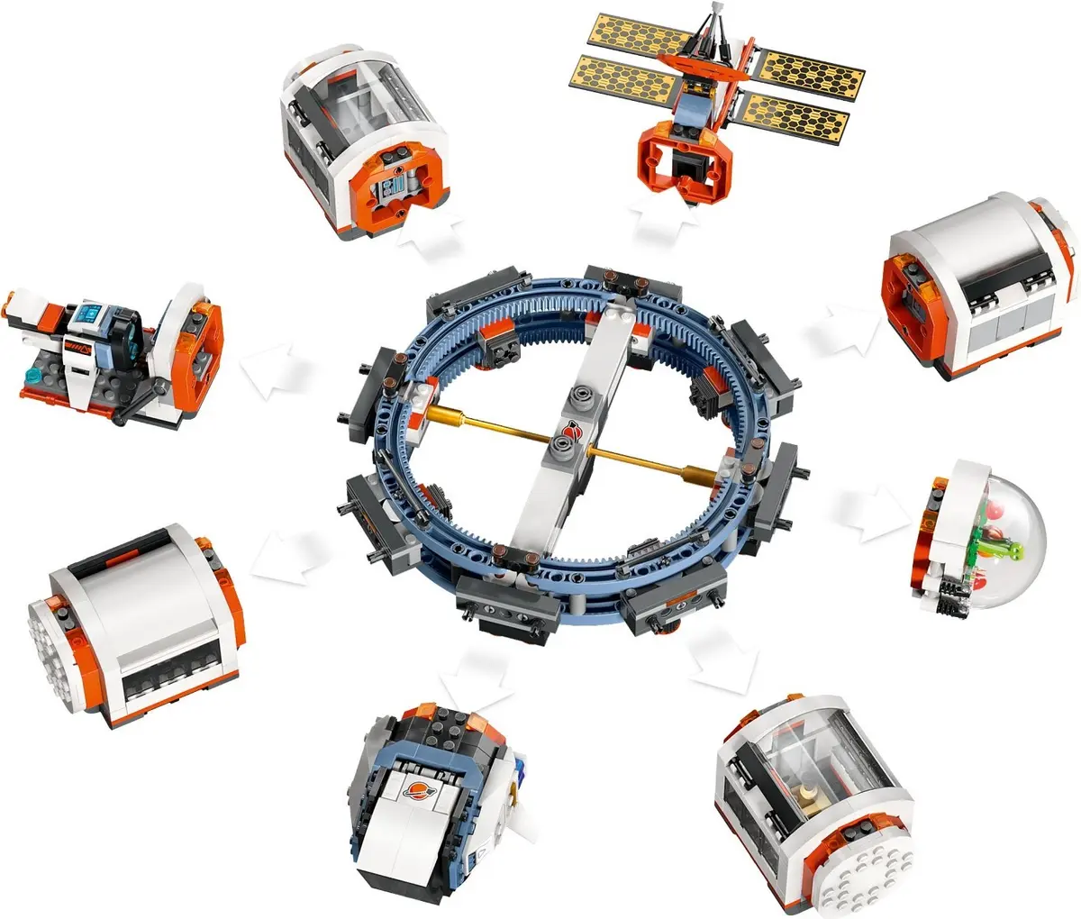 LEGO City 60433 Modular Space Station set, image 6