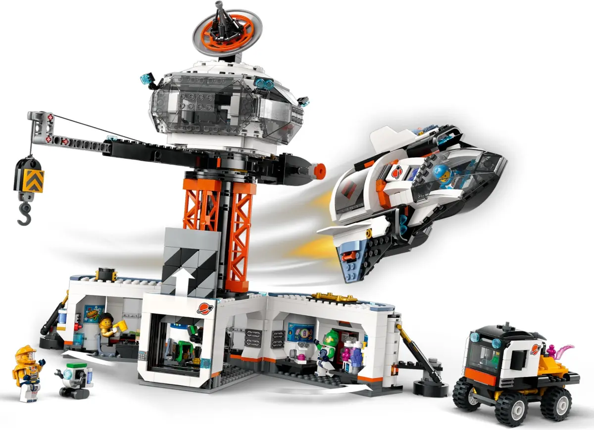 LEGO City 60434 Space Base and Rocket Launchpad set, image 3