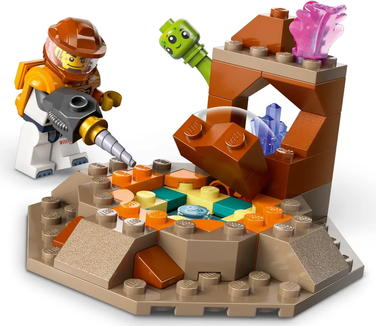 LEGO City 60434 Space Base and Rocket Launchpad set, image 5
