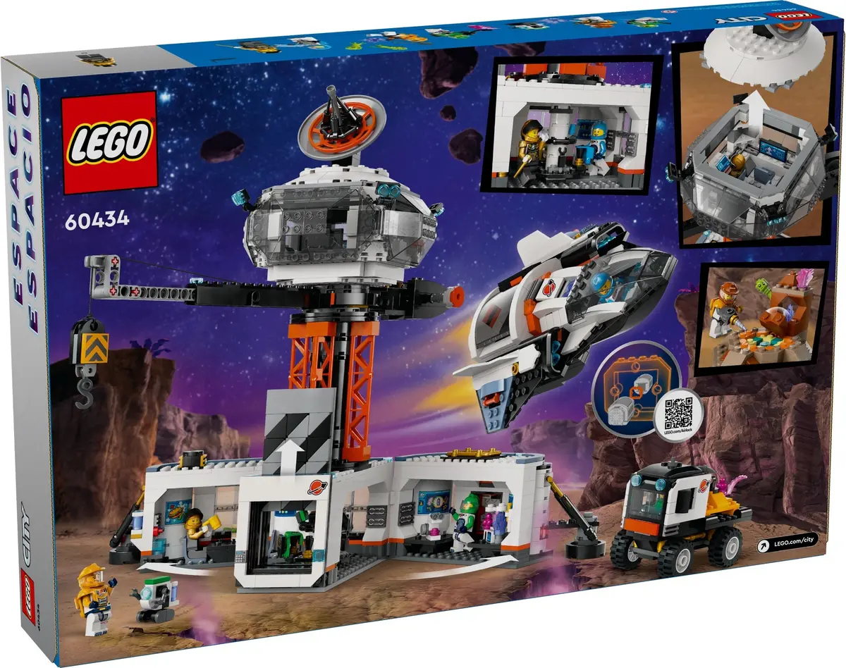 LEGO City 60434 Space Base and Rocket Launchpad set, image 7