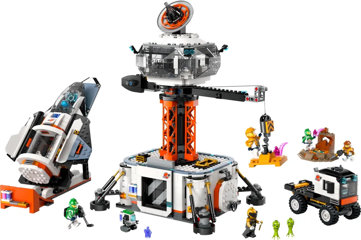 LEGO City 60434 Space Base and Rocket Launchpad set