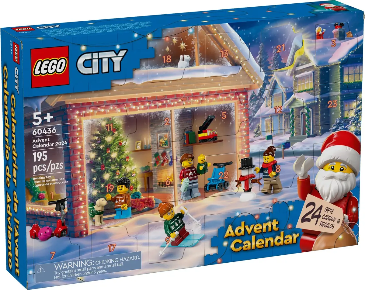 LEGO City 60436 LEGO City Advent Calendar 2024 set, image 2