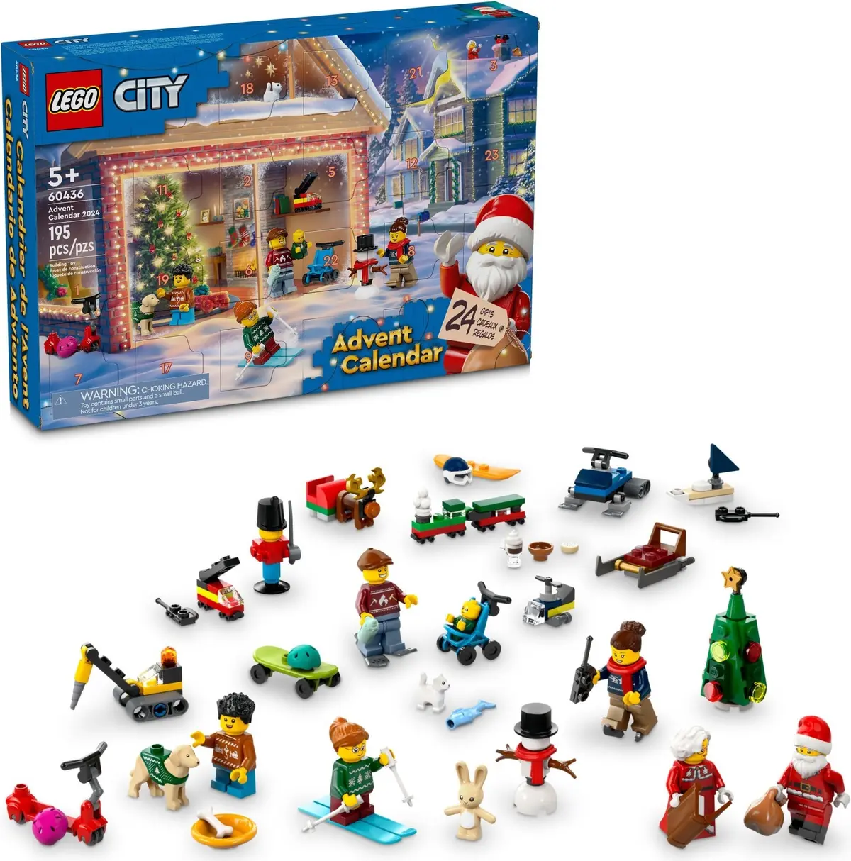 LEGO City 60436 LEGO City Advent Calendar 2024 set, image 4