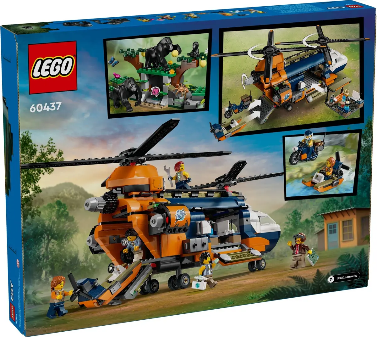 LEGO City 60437 Jungle Explorer Helicopter set, image 7