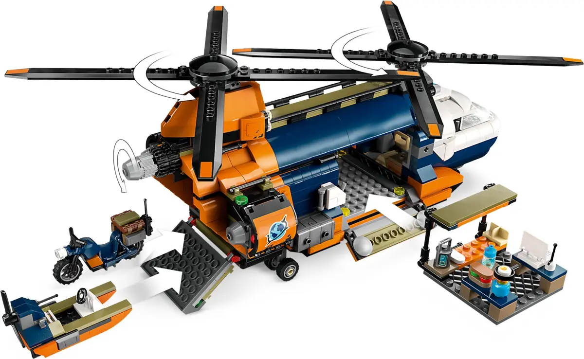 LEGO City 60437 Jungle Explorer Helicopter set, image 3