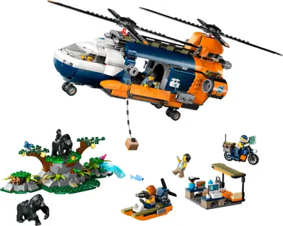 LEGO City 60437 Jungle Explorer Helicopter set