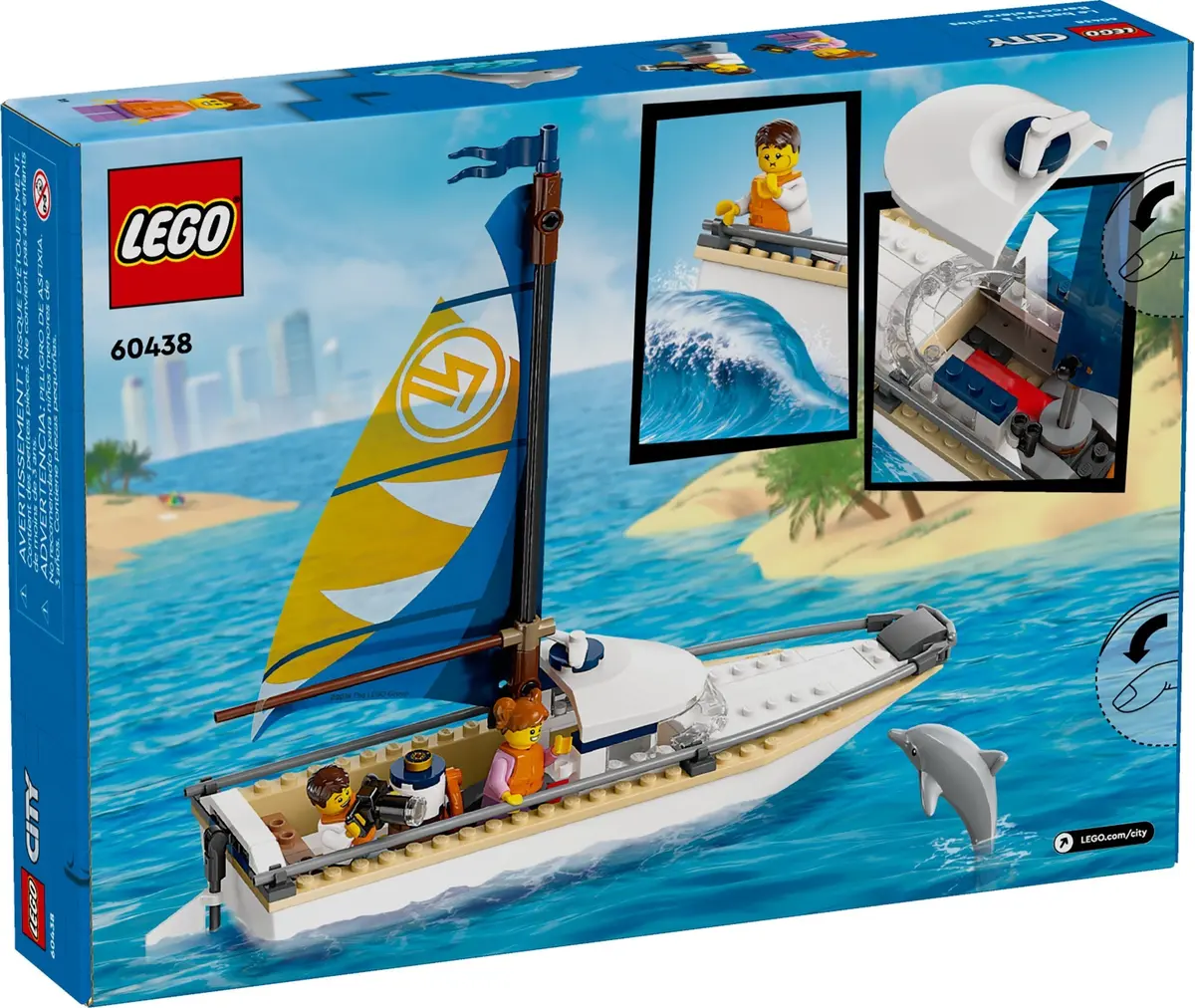 LEGO City 60438 Sailboat set, image 6