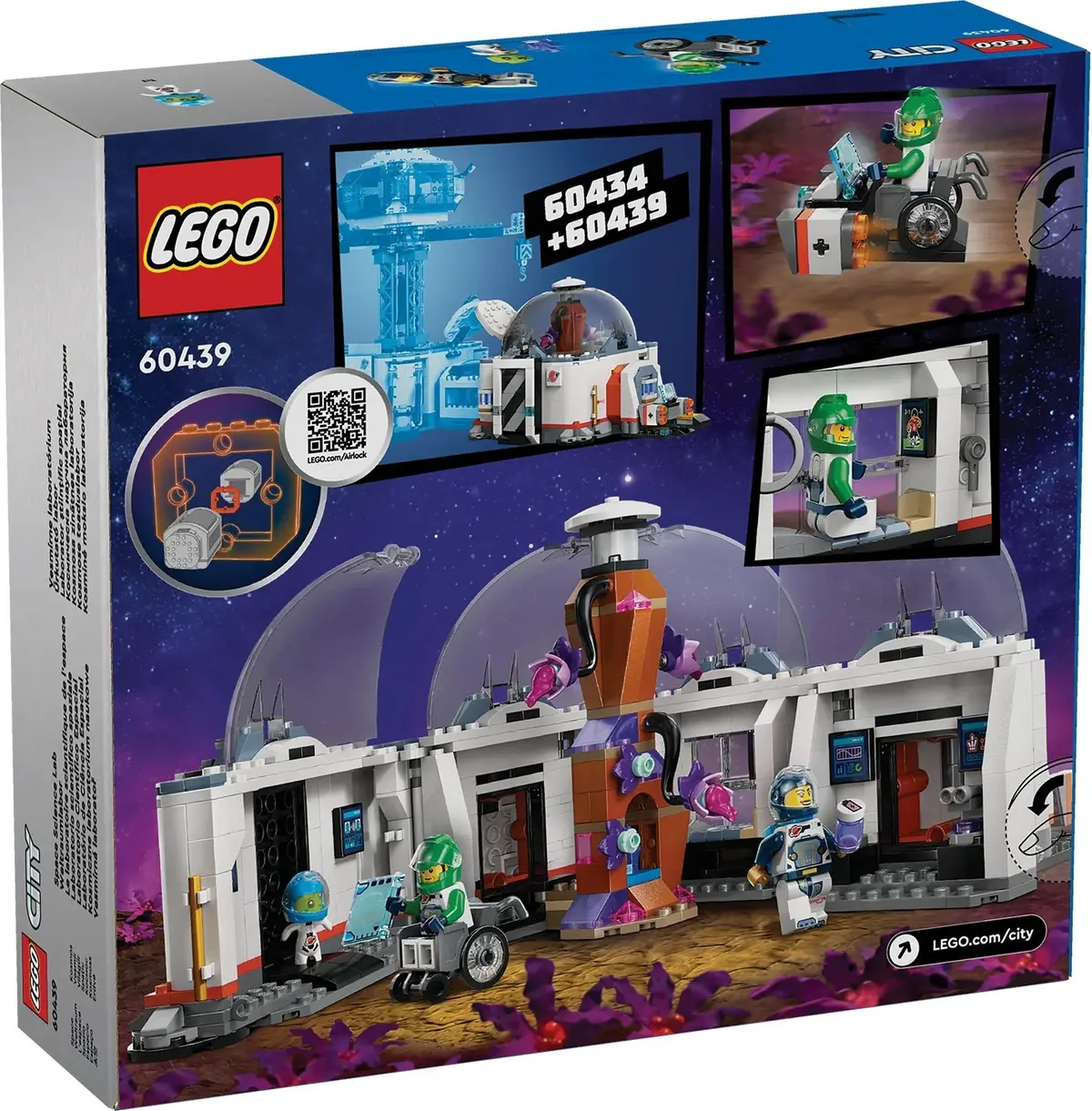 LEGO City 60439 Space Science Lab set, image 2