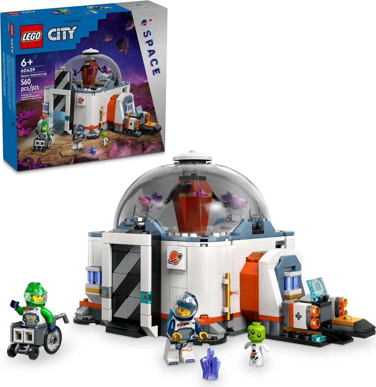 LEGO City 60439 Space Science Lab set, image 4