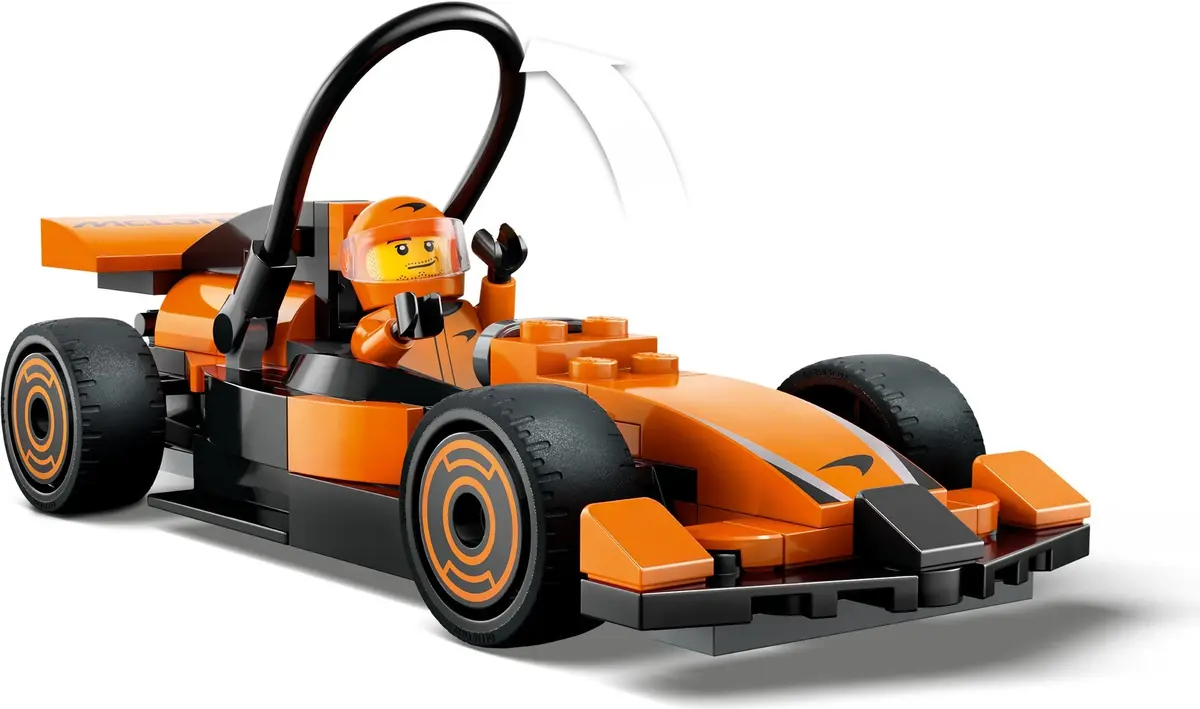 LEGO City 60442 F1 Driver with McLaren Race Car set, image 6