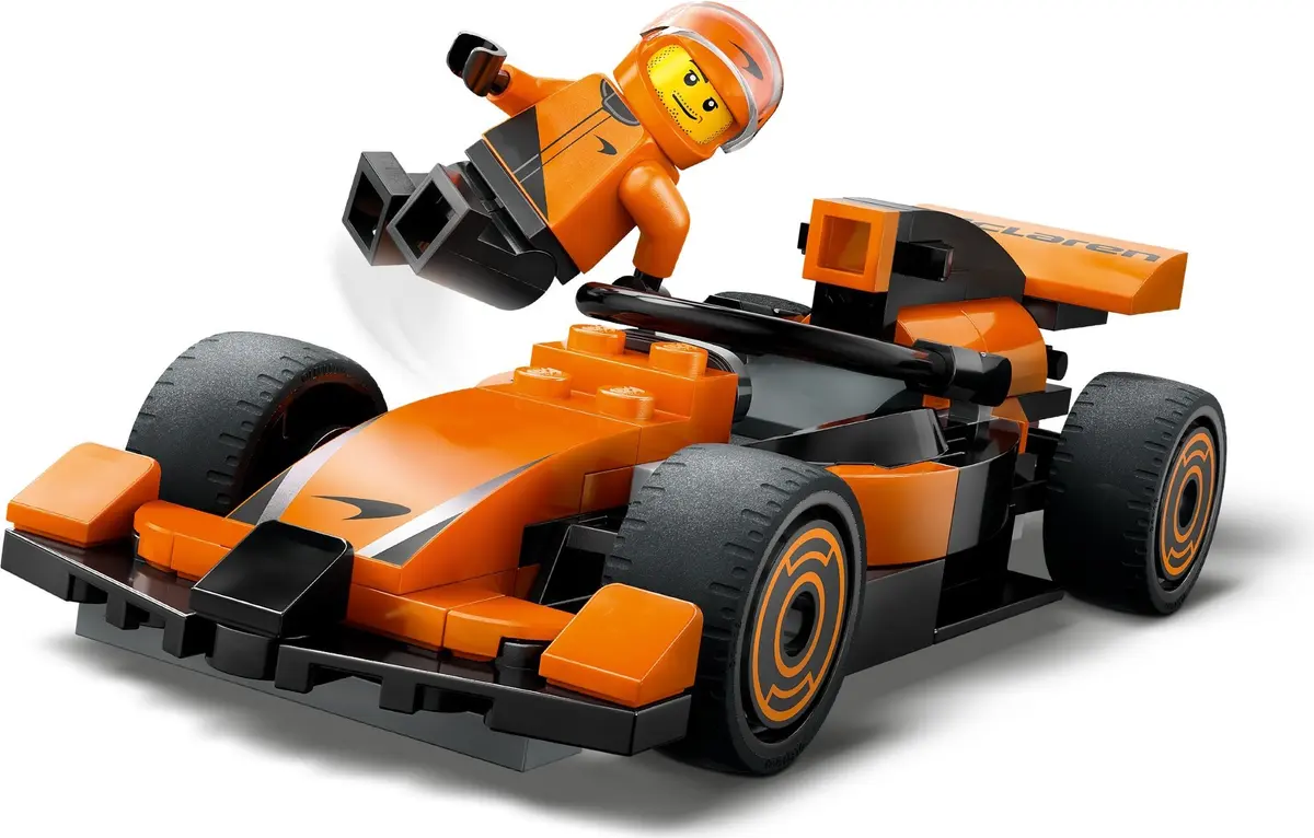 LEGO City 60442 F1 Driver with McLaren Race Car set, image 5