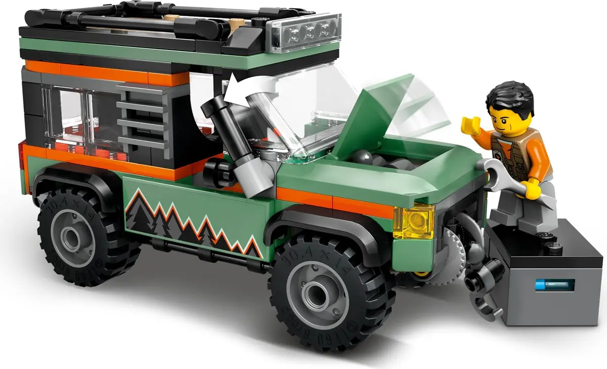LEGO City 60447 Off-Road Mountain Truck set, image 10