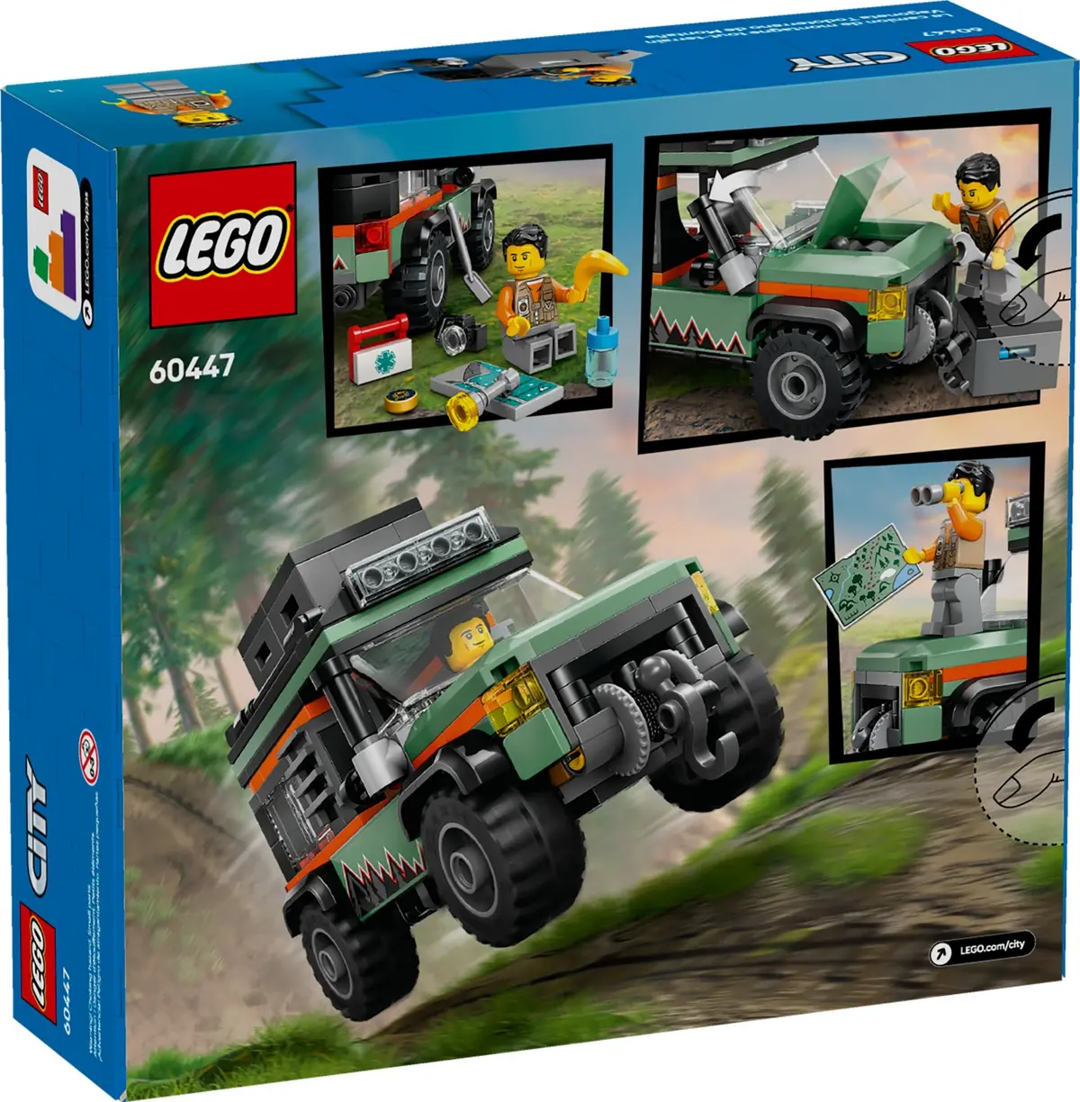 LEGO City 60447 Off-Road Mountain Truck set, image 2