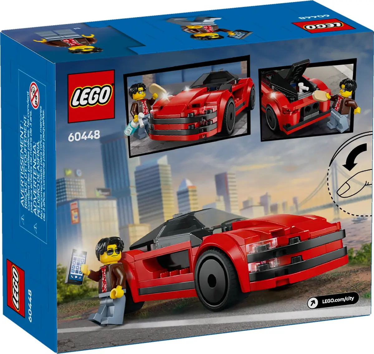 LEGO City 60448 Sports Car set, image 2