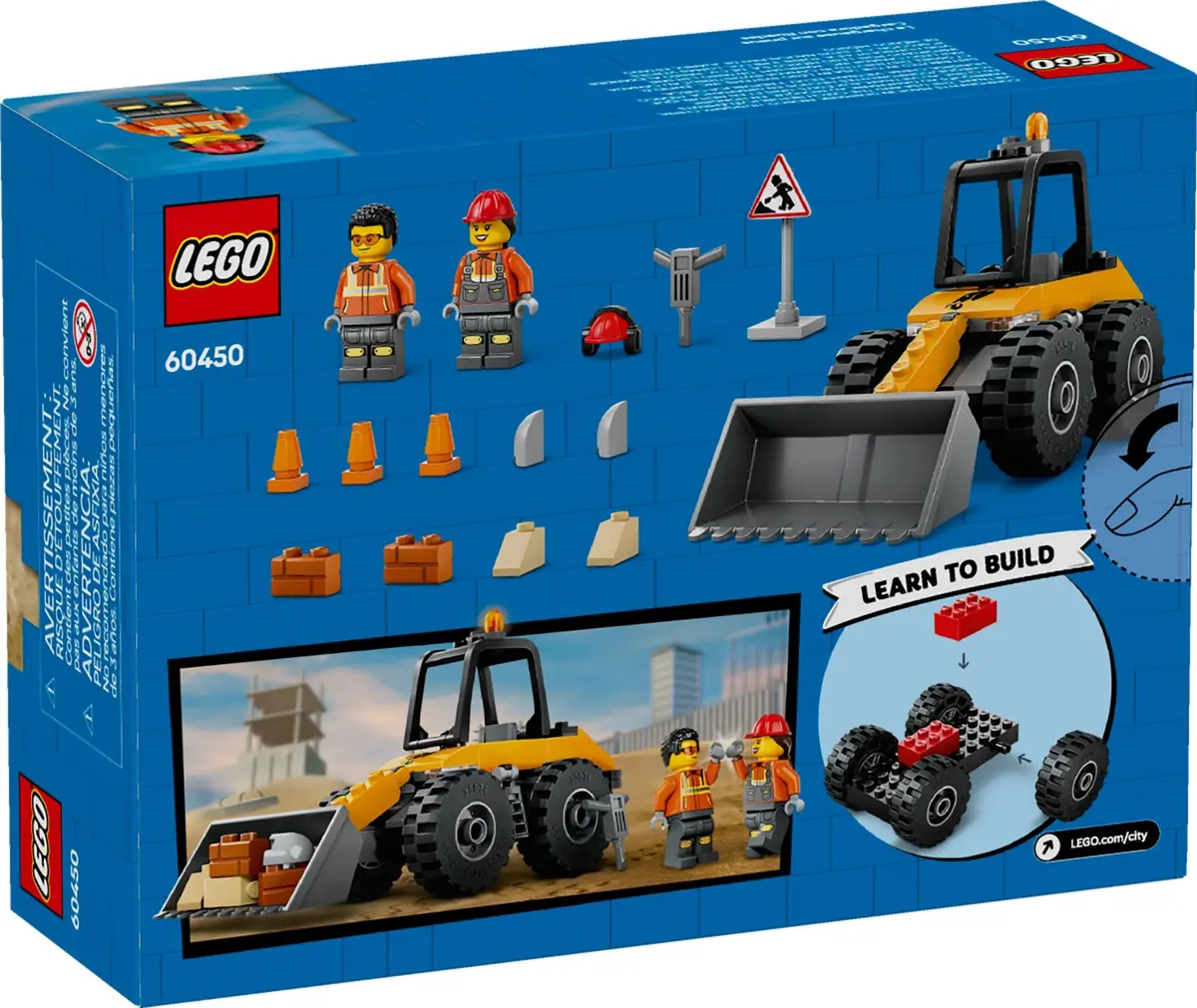 LEGO City 60450 Wheel Loader set, image 2