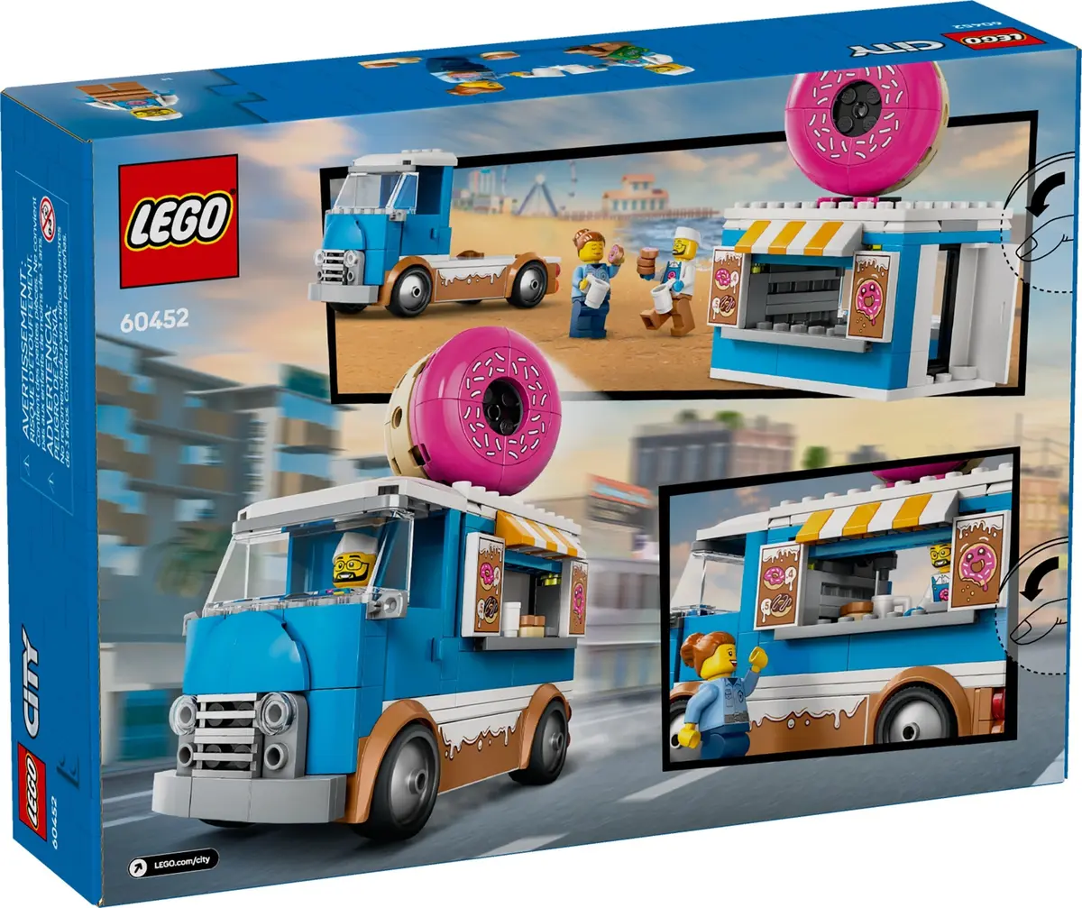LEGO City 60452 Donut Truck set, image 2