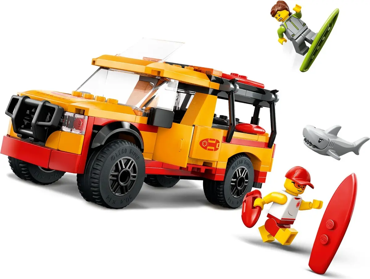 LEGO City 60453 Lifeguard Truck set, image 7