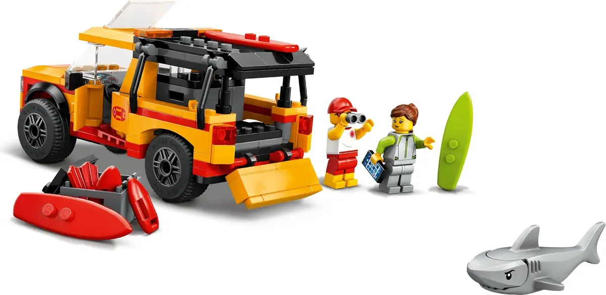 LEGO City 60453 Lifeguard Truck set, image 9