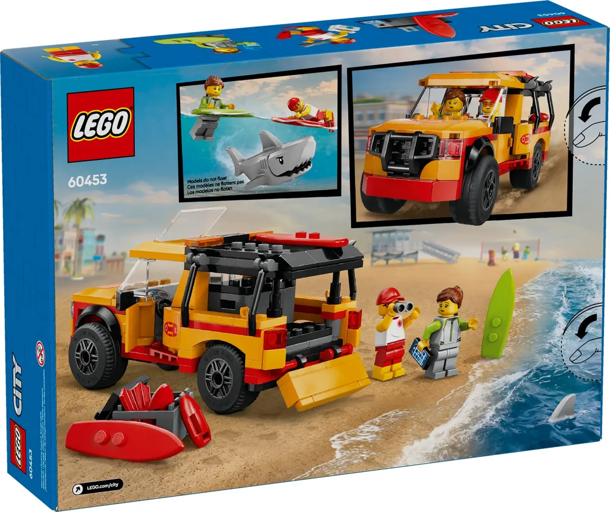 LEGO City 60453 Lifeguard Truck set, image 2